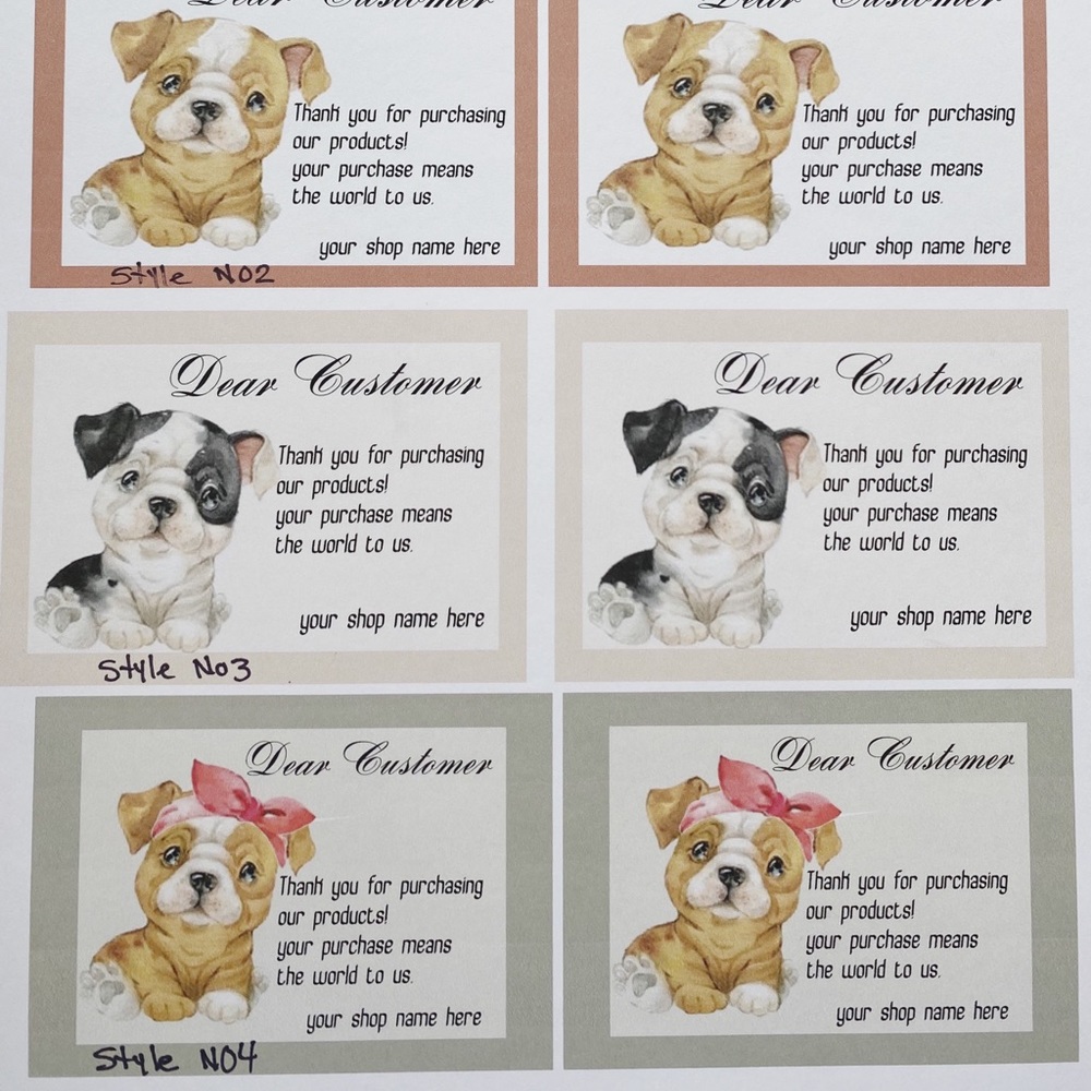 New Poshmark Thank you For Your Business Cards, 100 TY   Cards - Picture 8 of 10